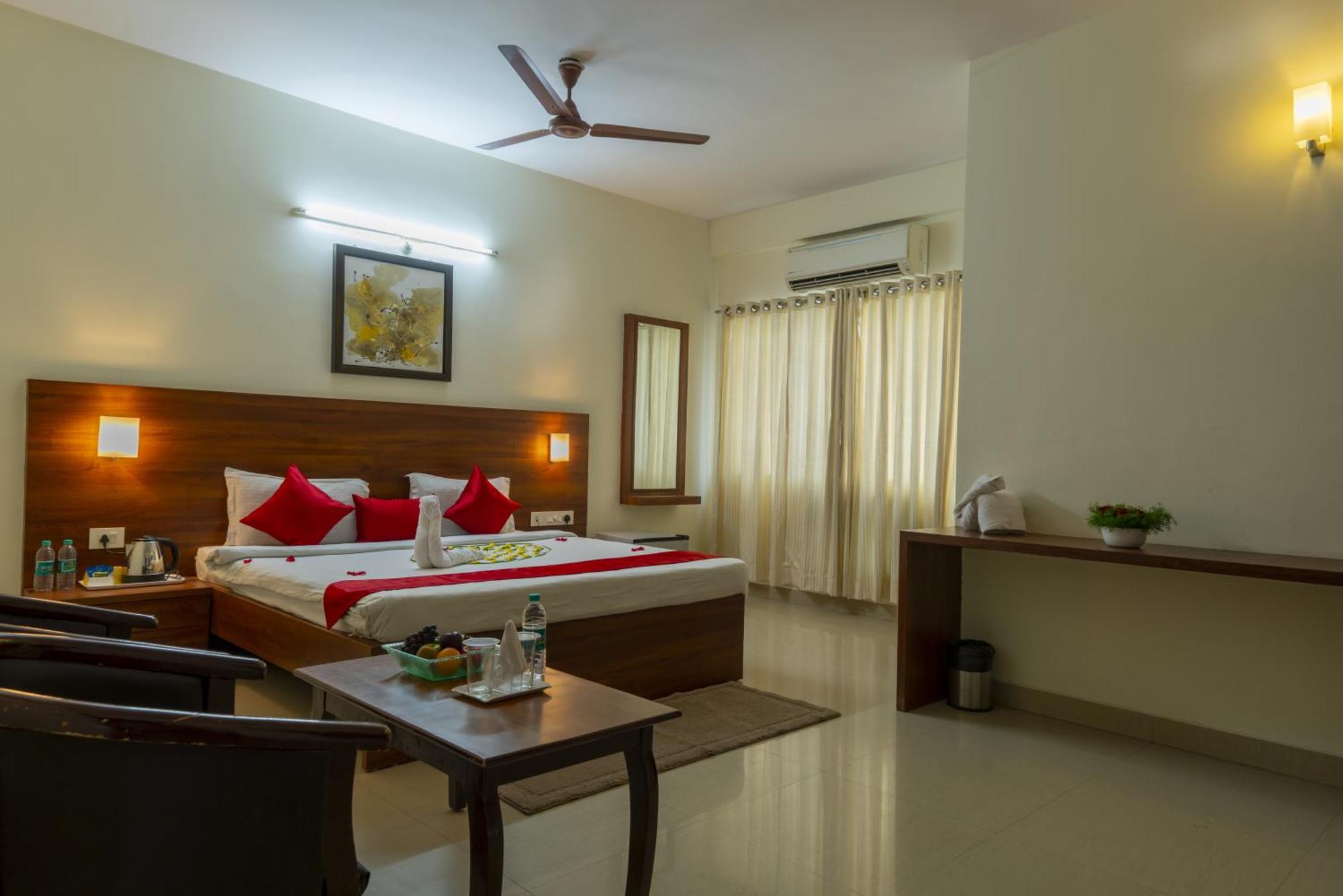 Hotel Krrish Inn - Ameerpet, Haidarábád Kültér fotó